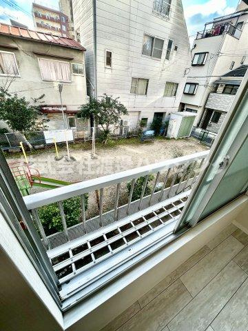 北区浮田テラスハウスのバルコニー