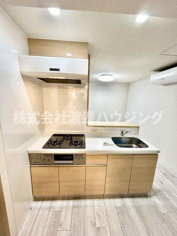 北区浮田テラスハウスのキッチン