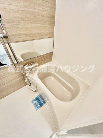 北区浮田テラスハウスの浴室