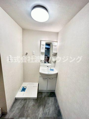 北区浮田テラスハウスの洗面所