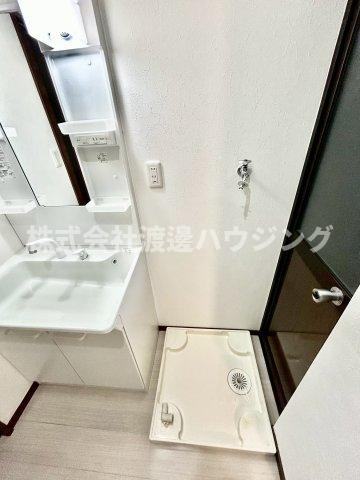 歌島三丁目テラスハウスの設備|室内洗濯パン