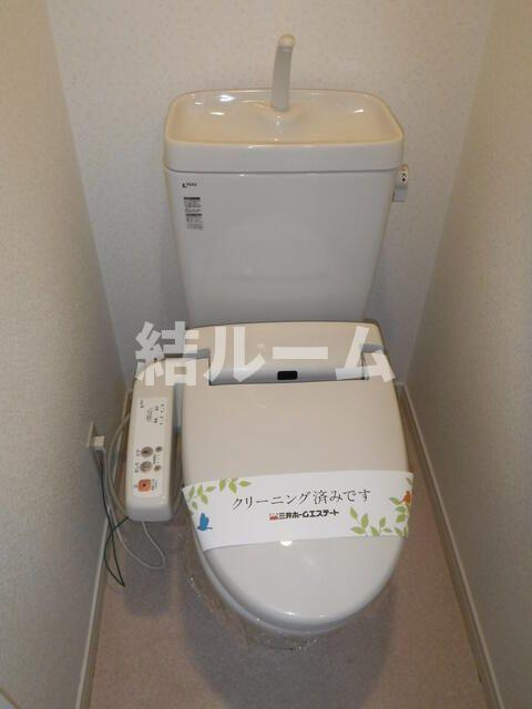 板橋区赤塚新町１丁目のアパートのトイレ