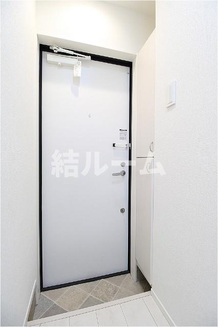 練馬区桜台２丁目のアパートの玄関