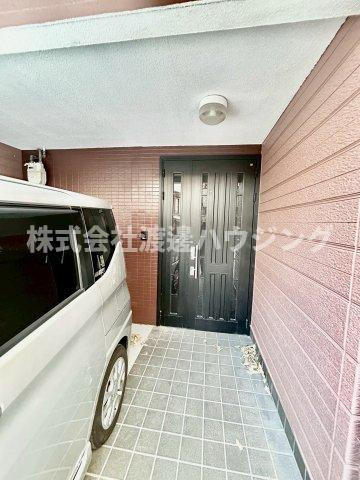 阿倍野区共立通１丁目一戸建のエントランス