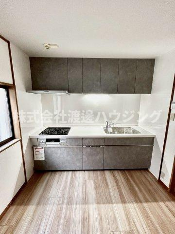 阿倍野区共立通１丁目一戸建のキッチン