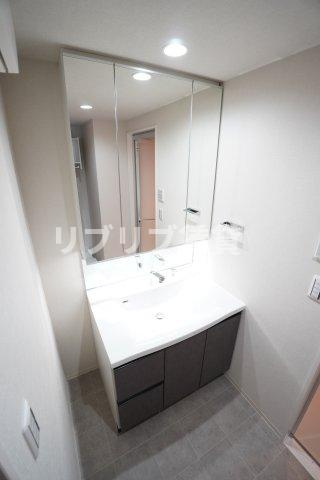 D-ROOM千葉中央の洗面所