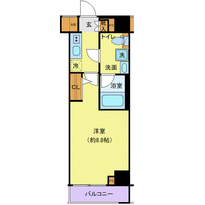 crostone川崎の間取り