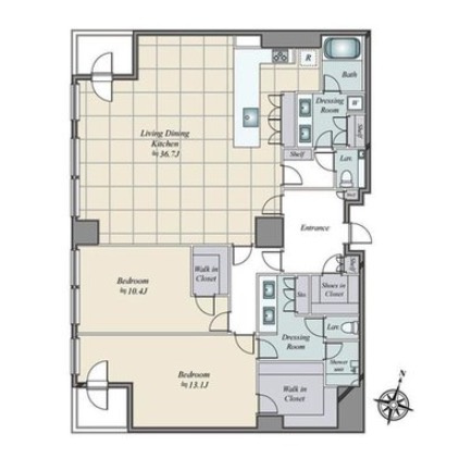 ★仲介手数料無料★HIRAKAWACHO MORI TOWER （新規室内リフォーム工事中）