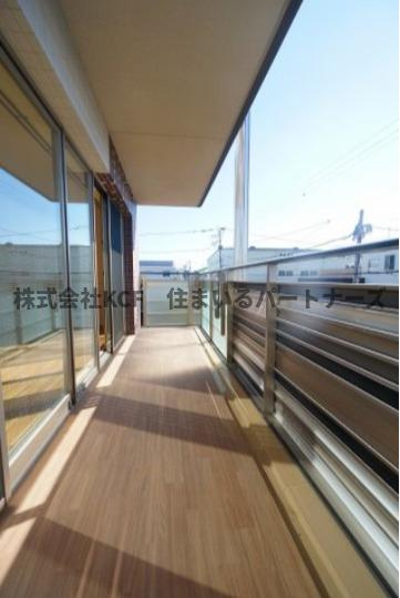 ムーンコート梅満のバルコニー|イメージ図です