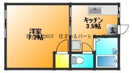フラワービレッジの間取り