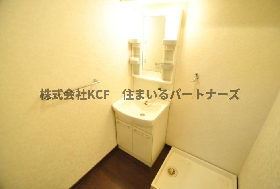 サクシードの洗面所|スペースが確保できる洗面所です