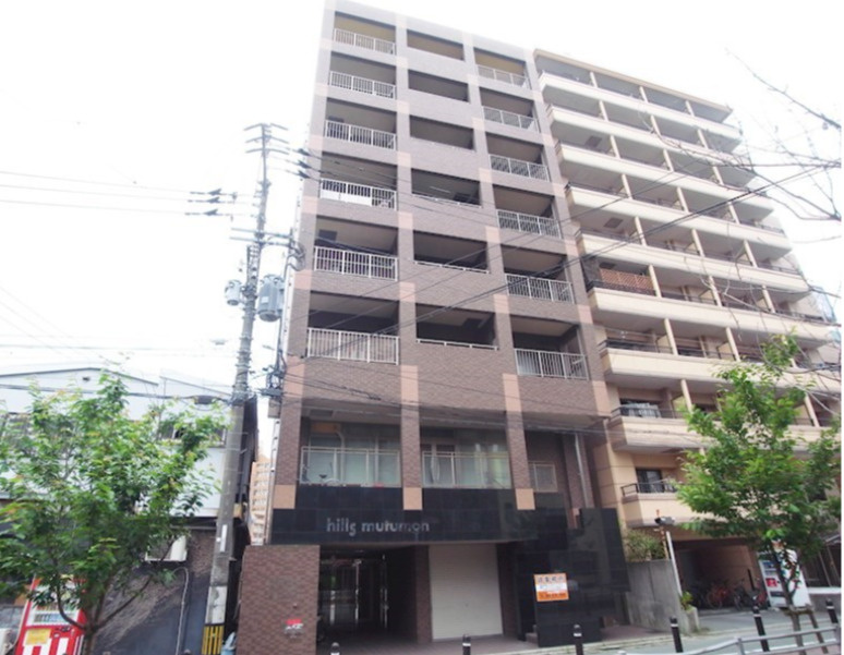 ヒルズ六ツ門の外観|外観は落ち着いています