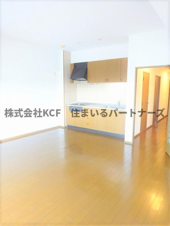 アザレ久留米の居間・リビング|使いやすい居間です