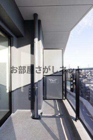 ＲＪＲプレシア東十条ガーデン【おとり物件なし】#学生・社会人にオススメのバルコニー|※写真は同タイプ住戸です。