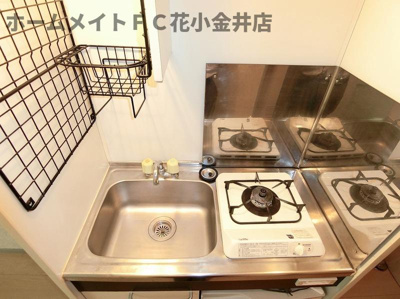 【キッチン】 | プライム津田 | コンパクトなキッチンで掃除もラクラク