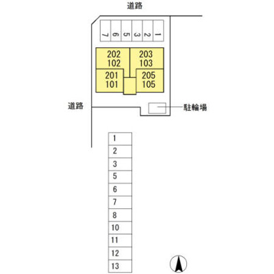 【区画図】 | ＢＬＵＥ南金田