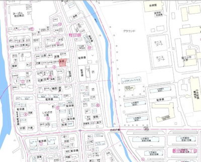 【地図】 | 山形市桜田南【売地】 | 案内図