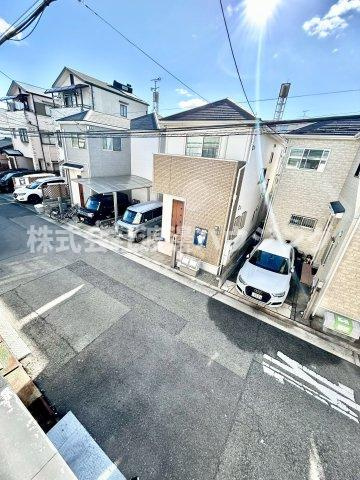 尼崎センタープール前駅テラスハウスの展望