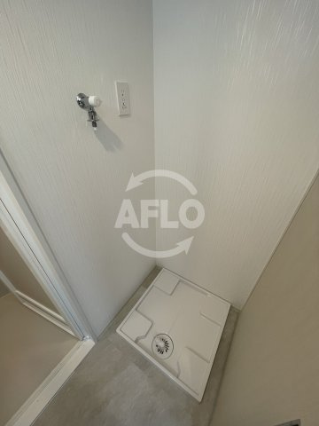 プレジオ三国EUROの洗面所|プレジオ三国EURO　洗濯パン