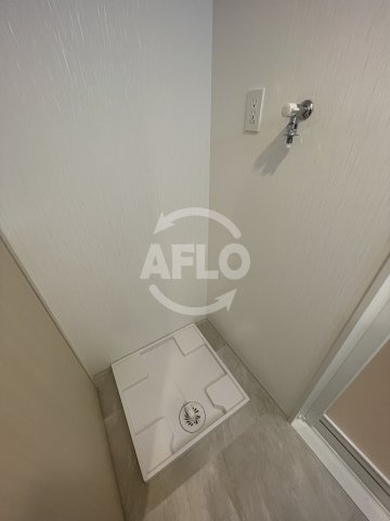 プレジオ三国EUROの洗面所|プレジオ三国EURO　洗濯パン