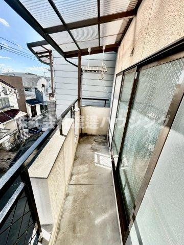 若江南町４丁目一戸建てのバルコニー