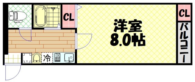 【間取り】 | cozy千代崎