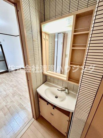 八尾市南本町４丁目一戸建の洗面所