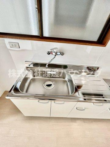 八尾市佐堂町1丁目一戸建の設備|シングルレバー採用