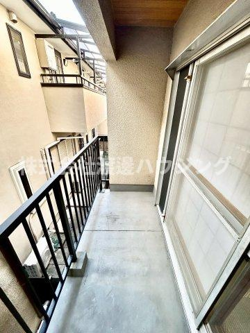 八尾市佐堂町1丁目一戸建のバルコニー|２階バルコニー