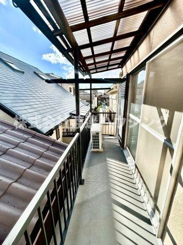 八尾市佐堂町1丁目一戸建のバルコニー|３階バルコニー