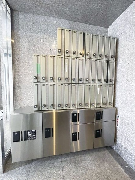 パルティーレ平岸のエントランス