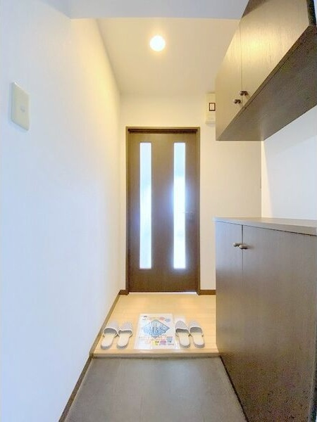 パルティーレ平岸の玄関