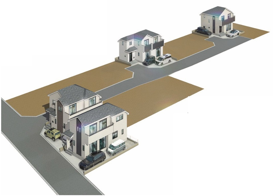 仲介手数料無料　東村山市久米川町Ⅲ期　新築戸建　全13棟