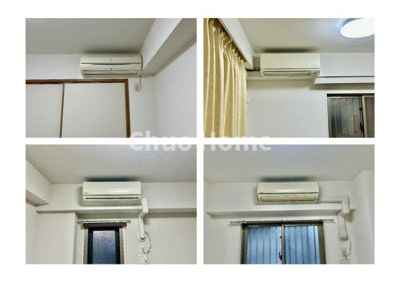 【冷暖房・空調設備】 | リリーベル墨田リバーコースト | エアコン×4