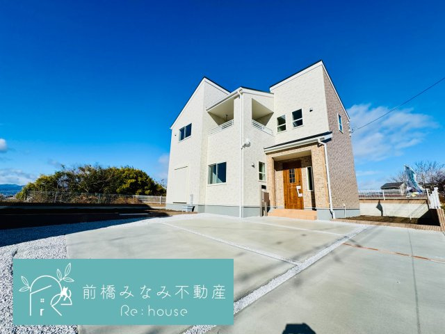 前橋市富士見町時沢第11　１号棟(全４棟)　リーブルガーデン　新築建売分譲の外観|外観もきれいです