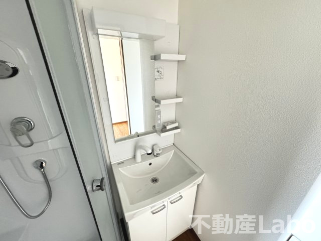 板野郡北島町鯛浜字向のアパートの洗面所