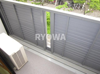 【バルコニー】 | レオパレスアーバンライフ | 掲載の写真は退去前の写真となります。