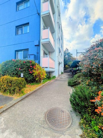 ニッコクハイツのエントランス