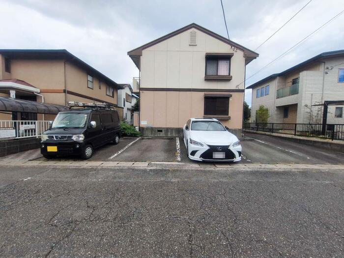 セジュール住吉の駐車場