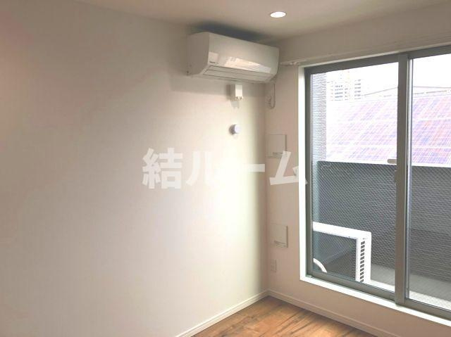 練馬区旭丘１丁目のアパートのバルコニー