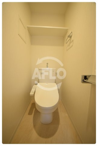 ヴィラ・セレーノ玉造本町　真田山小学校のトイレ|ヴィラ・セレーノ玉造本町　トイレ