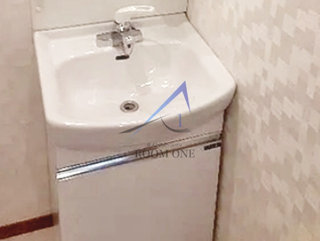 シエラグランデ亀有の洗面所|洗面台です。