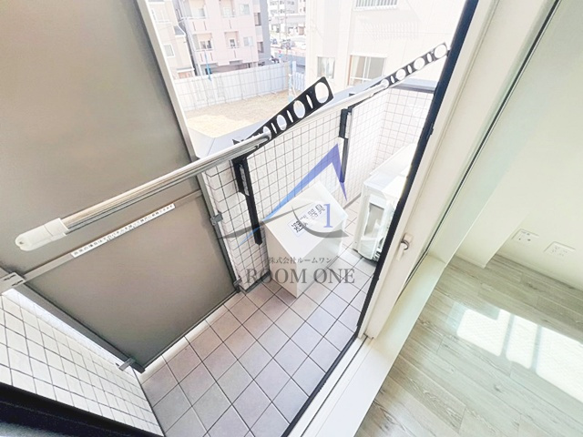 オルキス北千住のバルコニー|バルコニーです。