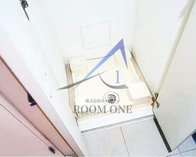 Rising place 綾瀬の設備|洗濯機置き場です。