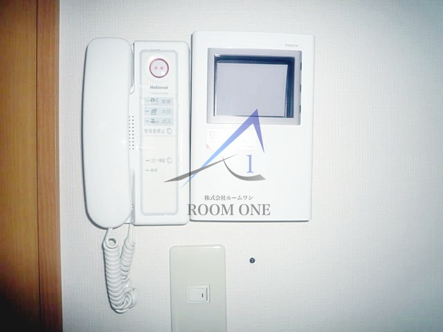 カーサ凛のセキュリティ|モニター付きインターホンです。