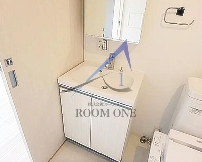 マーロ西川口ルネサンスコートの洗面所|洗面台です。