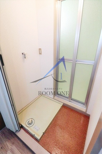 第一大津ビルの設備|洗濯機置き場です。