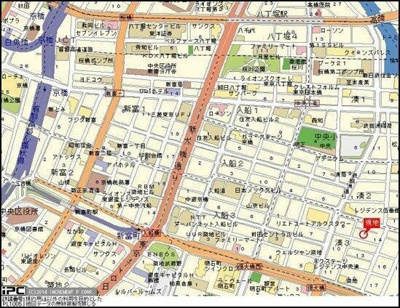 【地図】 | スカイコート銀座東第2