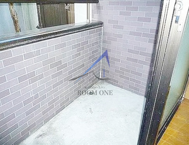 メゾネット平山のバルコニー|バルコニーです。