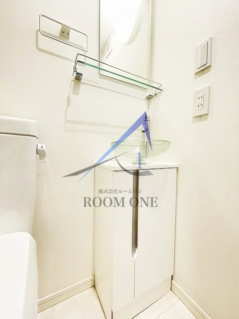 ベルエクラ阿佐ヶ谷の洗面所|洗面台です。